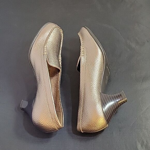 BRAND NEW AEROSOLES HEELREST SQUARE TOE LOW BLOCK HEEL SLIP ON PUMP - Picture 14 of 15